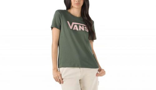 Vans Wm Flzing Crew T-shirt zelené VN0A3UP47WJ