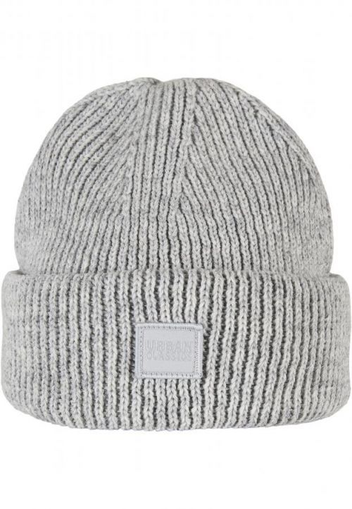 Urban Classics Knitted Wool Beanie heathergrey - One Size