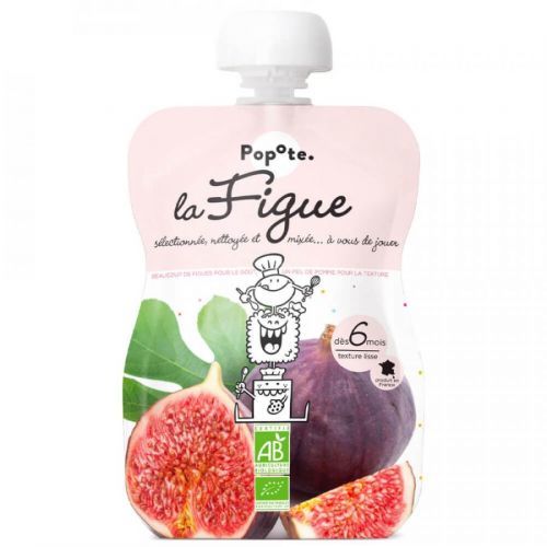 POPOTE Ovocná kapsička figy od 6. mesiaca BIO 120 g