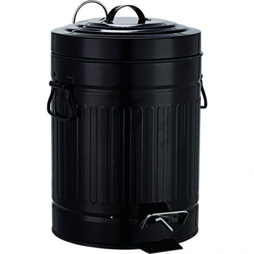 Sadena NÁŠLAPNÝ KÔŠ, 5 L - čierna