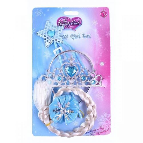 Rappa Sada princezná modrá s vrkočom