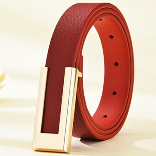 Opasok Smooth-Červená KP8281