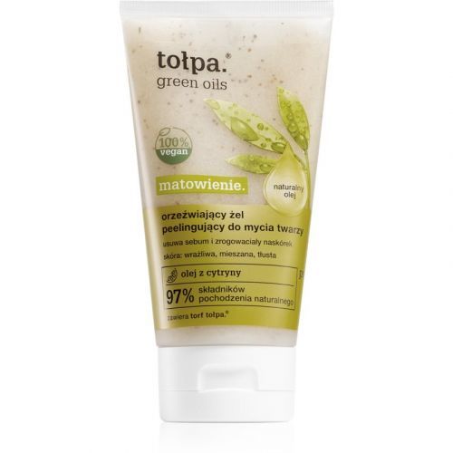 Tołpa Green Oils čistiaci pleťový peeling 150 ml