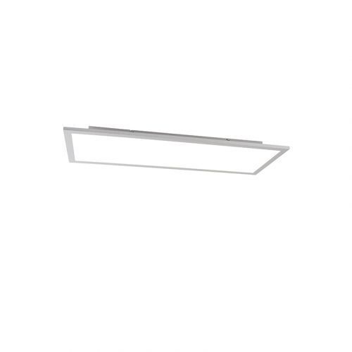 Modern LED-paneel staal incl. LED 80 cm - Liv