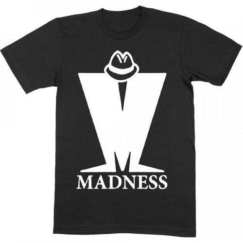 MADNESS - Tričko M Logo - Muž, Unisex, Čierna, XL
