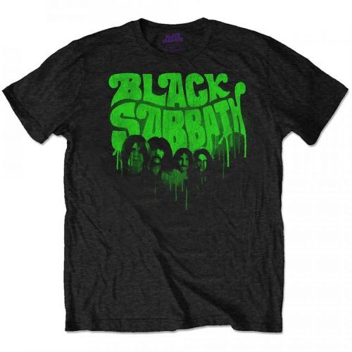 Black Sabbath - Tričko Graffiti - Muž, Unisex, Čierna, XL