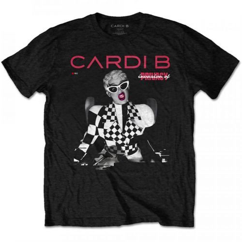 Cardi B - Tričko Transmission - Muž, Unisex, Čierna, S