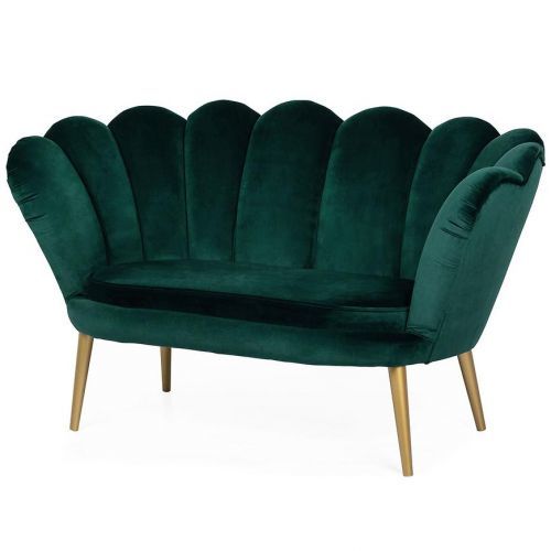 Pohovka Tristan Bluvel 78/zlate