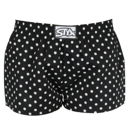 Detské trenky Styx art klasická guma bodkami (J1055) 4-5 rokov