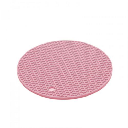 Silikónová podložka pod hrniec 18 cm - ružová