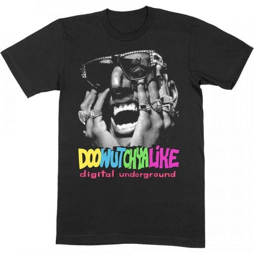 Digital Underground - Tričko Doowutchyalike - Muž, Unisex, Čierna, XL