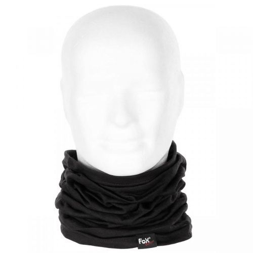 Nákrčník multifunkčné FoX Merino Lite - čierny