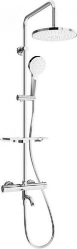 MEXEN - KT05 vanový sloup s termostatickou baterií, chrom/bílá 779000593-00