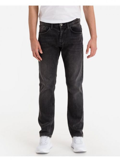 Straight fit pre mužov Pepe Jeans - sivá