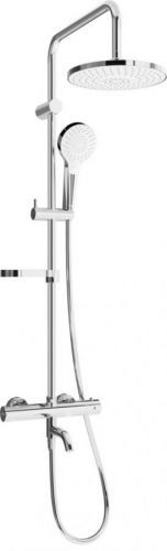 MEXEN - KX05 vanový sloup s termostatickou baterií, chrom/bílá 779000591-00