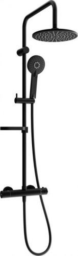 MEXEN - KX40 sprchový sloup s termostatickou baterií černá 771504091-70