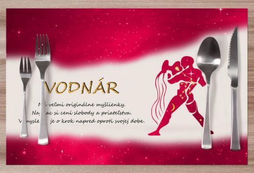 Prestieranie Vodnár (21.1. - 20.2.) - červené