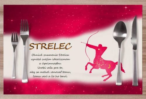 Prestieranie Strelec (23.11. - 21.12.) - červené