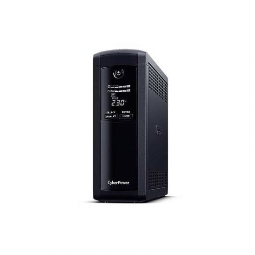 Záložný zdroj Cyber Power Systems Value PRO SERIE GreenPower UPS 1600VA/960W, IEC zásuvky (VP1600EILCD) záložný UPS systém • jednofázový • vežové vyho