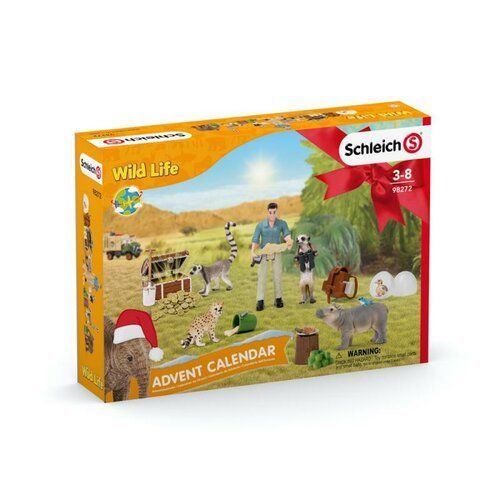 Schleich Adventný kalendár 2021 Africké zvieratá