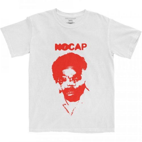 NoCap - Tričko Face Mash - Muž, Unisex, Biela, S