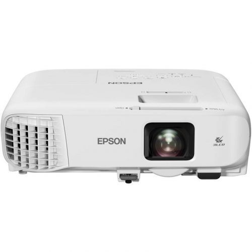 Projektor Epson EB-982W (V11H987040) biely projektor • svetelný výstup 4 200 lúmenov • 1280 × 800 px • pomer strán obrazu 16 : 10 • kontrastný pomer 1