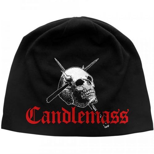 Candlemass - Čapica Skull & Logo