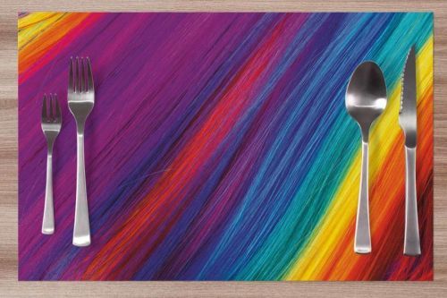 Prestieranie Dúhové vlasy