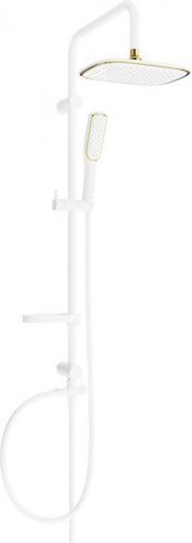 MEXEN - X49 sprchový sloup bílá / zlatá 798494991-25