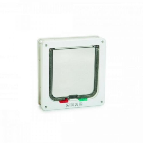 Beeztees Dvierka pre mačky Muze biela, 19,2 x 20 cm