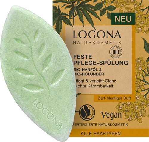 Logona Tuhý konopný kondicionér BIO baza  60g