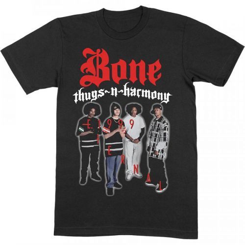Bone Thugs-n-Harmony - Tričko E. 1999 - Muž, Unisex, Čierna, XL