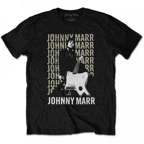 Johnny Marr - Tričko Guitar Photo - Muž, Unisex, Čierna, S