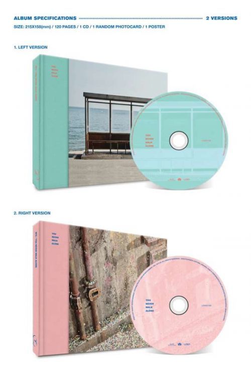 BTS - CD YOU NEVER WALK ALONE
