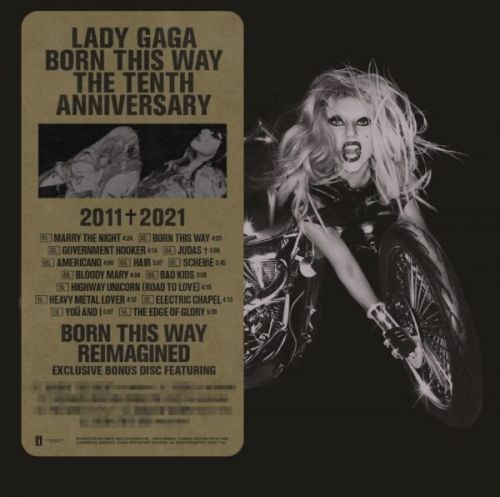 Lady Gaga - CD BORN THIS WAY THE TENTH ANNIVERSARY