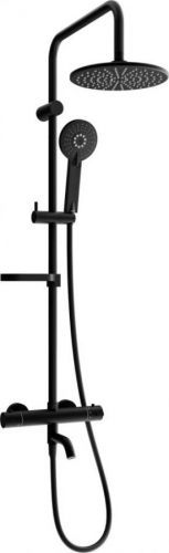 MEXEN - KX40 vanový sloup s termostatickou baterií, černá 779004091-70
