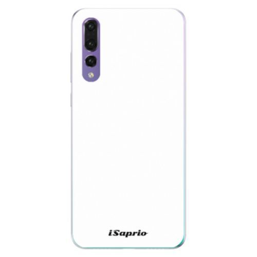 Odolné silikónové puzdro iSaprio - 4Pure - bílý - Huawei P20 Pro