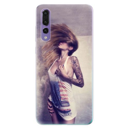 Odolné silikónové puzdro iSaprio - Girl 01 - Huawei P20 Pro
