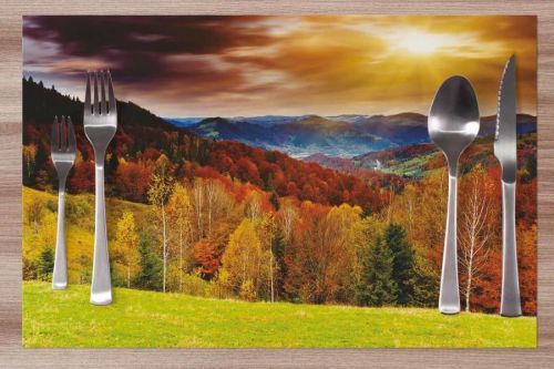 Prestieranie Jesenná krajina