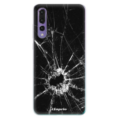 Odolné silikónové puzdro iSaprio - Broken Glass 10 - Huawei P20 Pro