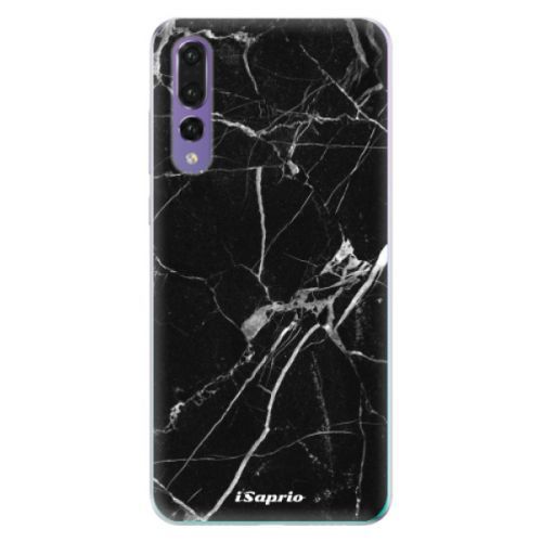 Odolné silikónové puzdro iSaprio - Black Marble 18 - Huawei P20 Pro