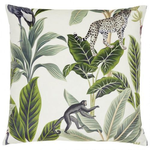 Dekoračný Vankúš Junglelife, 60/60 Cm, Biela
