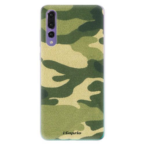 Odolné silikónové puzdro iSaprio - Green Camuflage 01 - Huawei P20 Pro