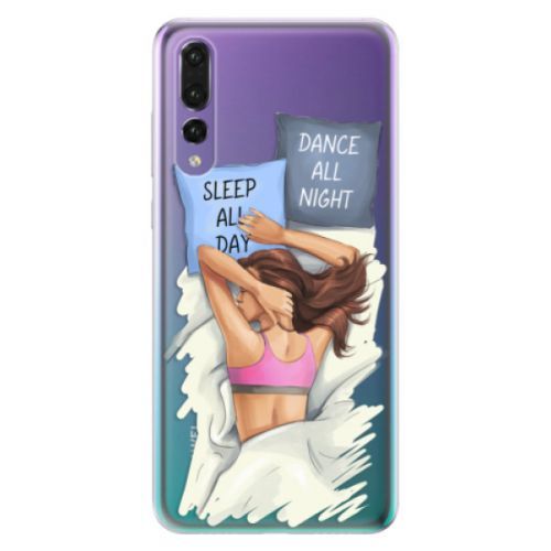 Odolné silikónové puzdro iSaprio - Dance and Sleep - Huawei P20 Pro