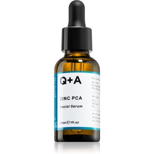 Q+A Zinc PCA pleťové sérum k redukcii začervenania 30 ml