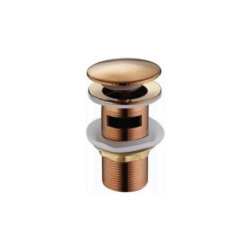 KOREK UMYWALKOWY KLIK-KLAK Z PRZELEWEM ROSE GOLD - 79920-60