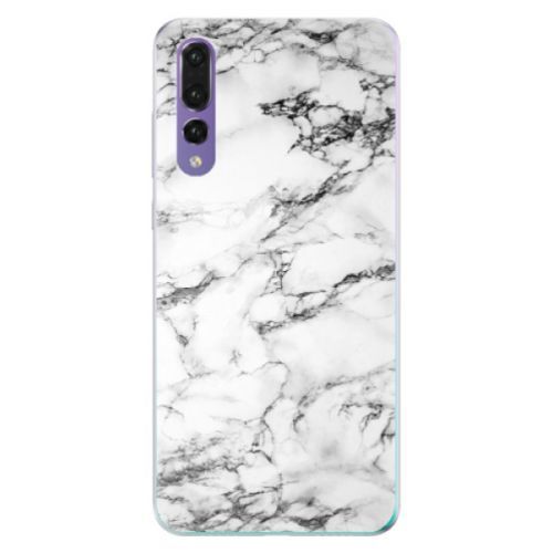 Odolné silikónové puzdro iSaprio - White Marble 01 - Huawei P20 Pro