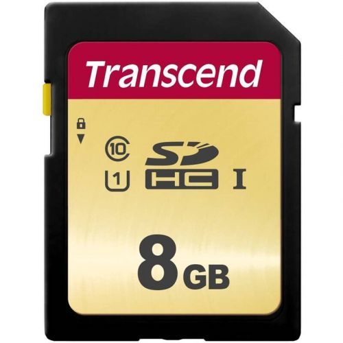 Pamäťová karta Transcend 500S SDHC 8GB UHS-I U1 (Class 10) (95R/60W) (TS8GSDC500S) pamäťová karta • microSDXC • 8 GB • čítanie 95 MB/s, zápis 60 MB/s