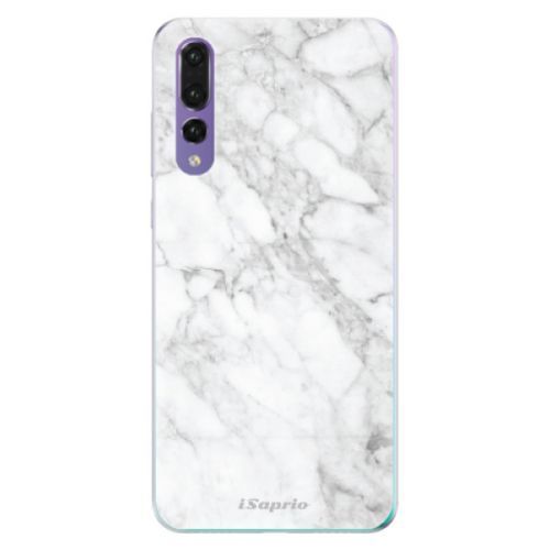 Odolné silikónové puzdro iSaprio - SilverMarble 14 - Huawei P20 Pro
