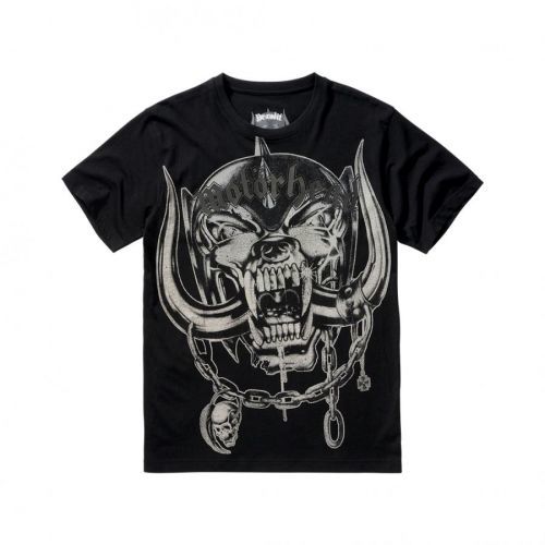 Tričko Brandit Motörhead Warpig - čierne, XL